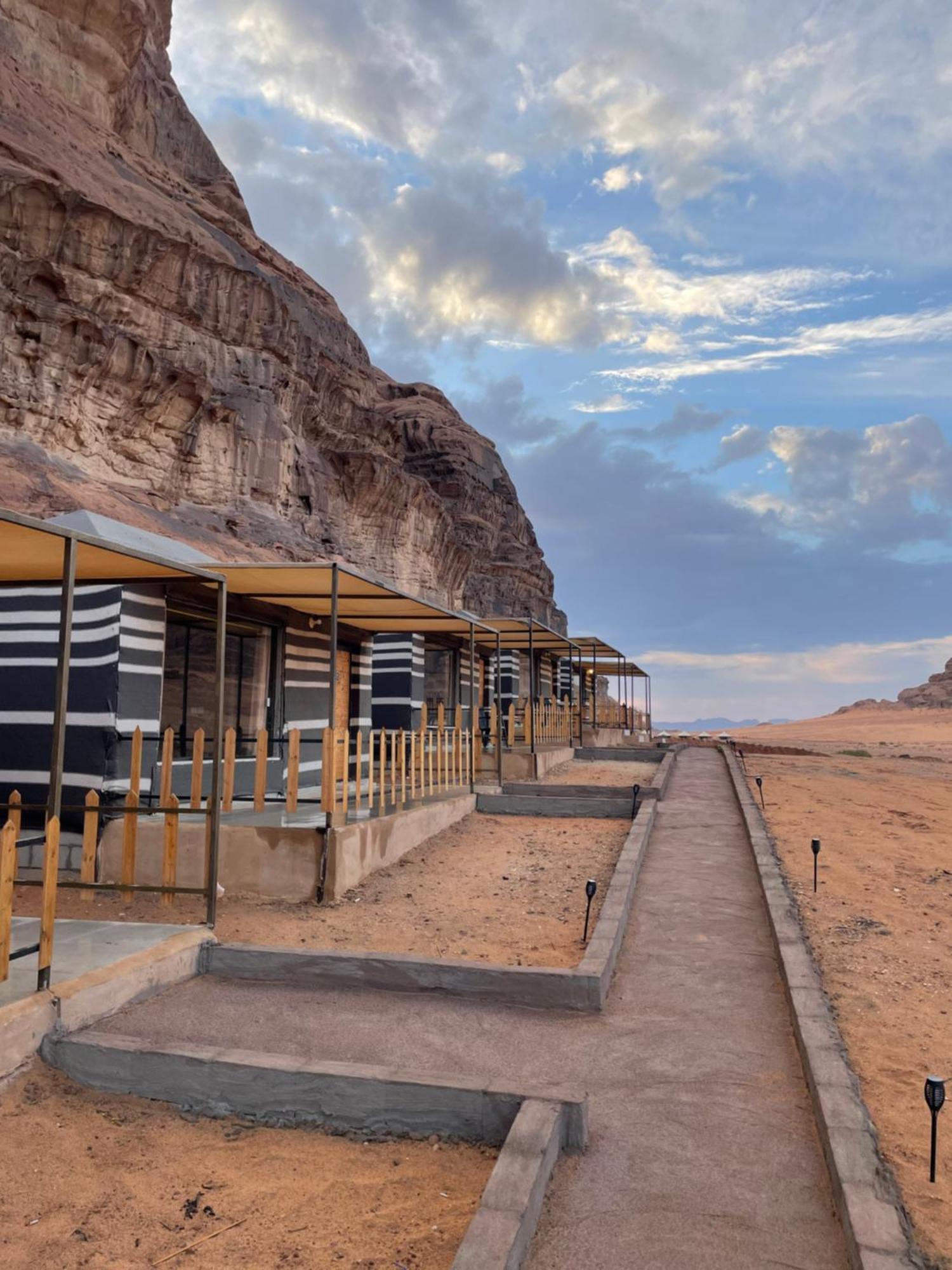 Hotel Zawaideh Desert Camp Wadi Rum Exteriér fotografie